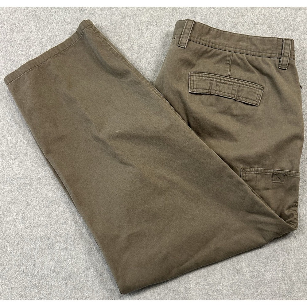 Weatherproof Men's Pants 42 x 29 Green‎ Utility
